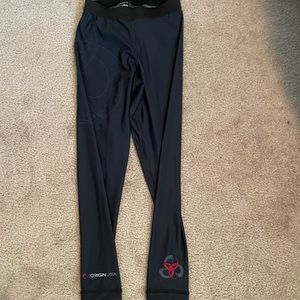 Men compression tights spats size medium.